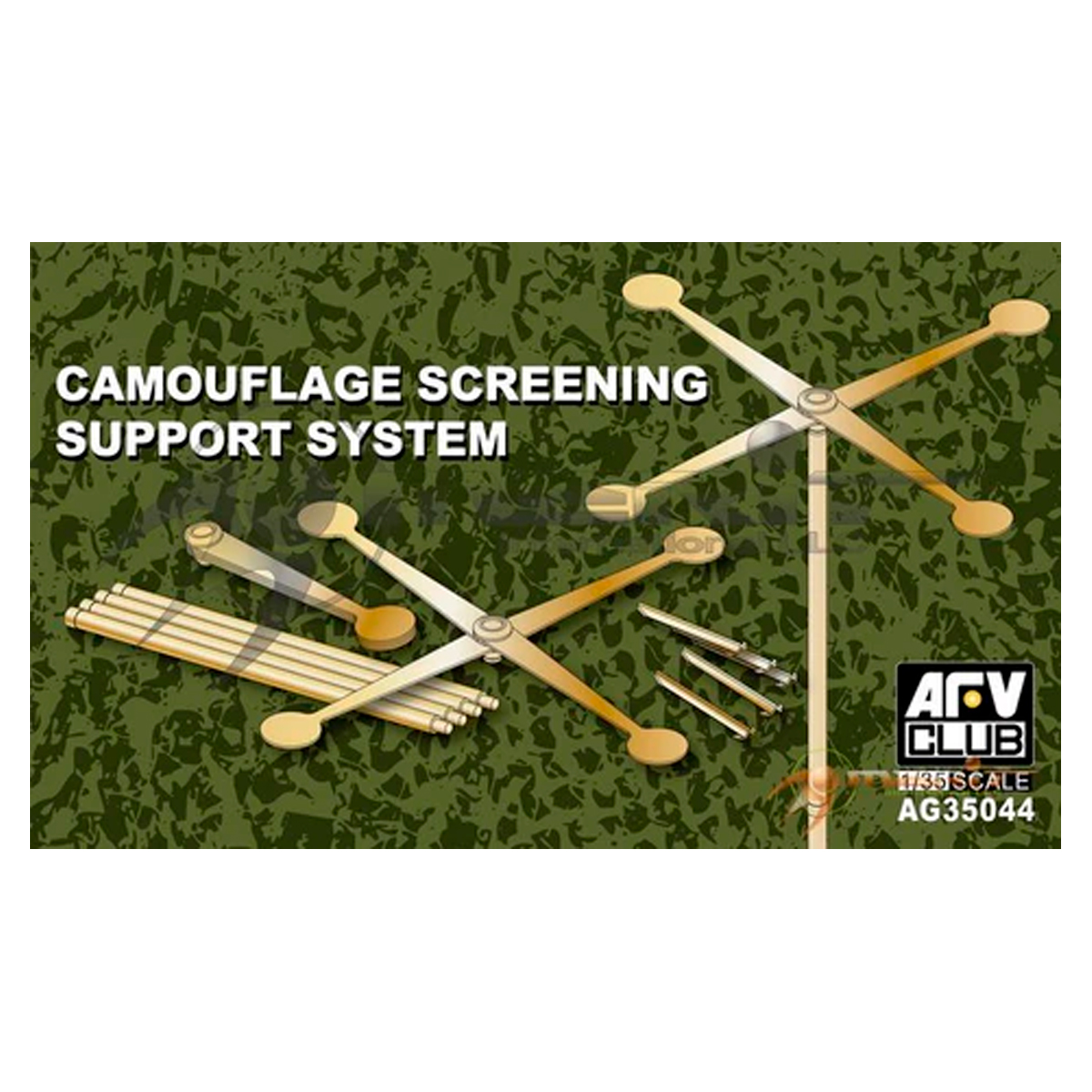 Camouflage Screening Support System 1/35