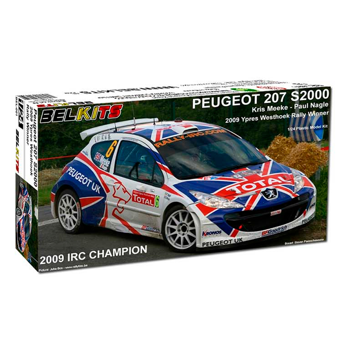 Peugeot 207 S2000 2009 Ypres Westhoek Rally Winner 1/24