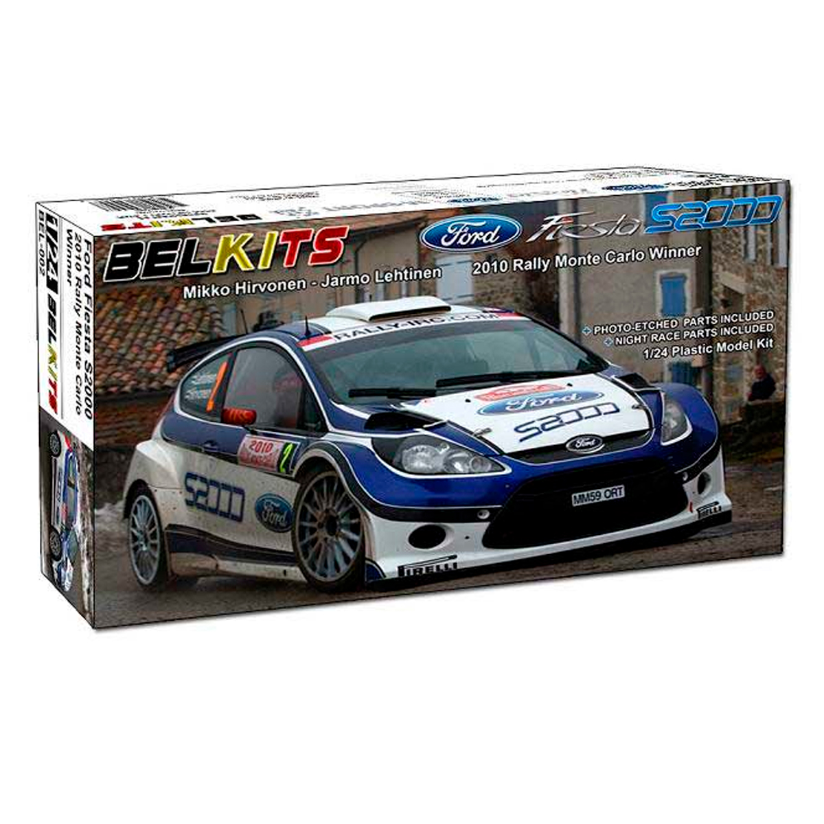 Ford Fiesta S2000 2010 Rally Monte Carlo Winner 1/24