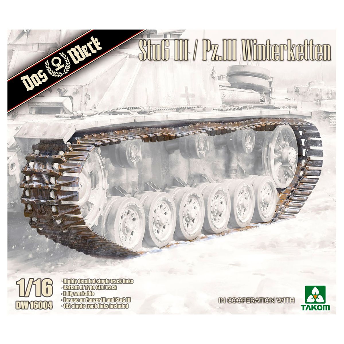 Pz.III / StuG III Winterketten 1/16