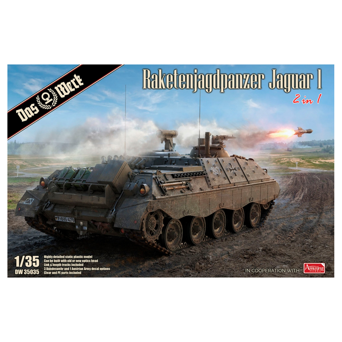 Raketenjagdpanzer Jaguar 1 (2-in-1) 1/35