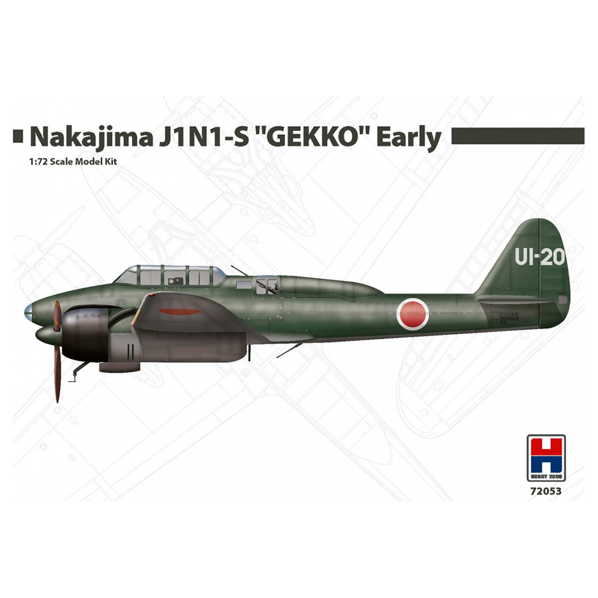 Nakajima J1N1-S “GEKKO” Early 1/72