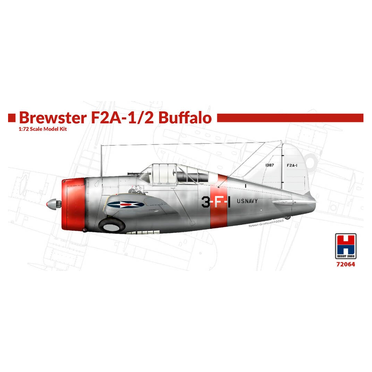 Brewster F2A-1/2 Buffalo 1/72