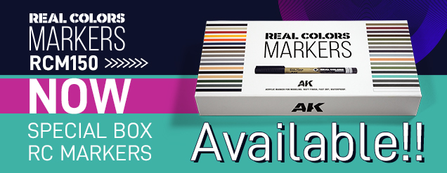 RCM150 // Real Colors Markers available