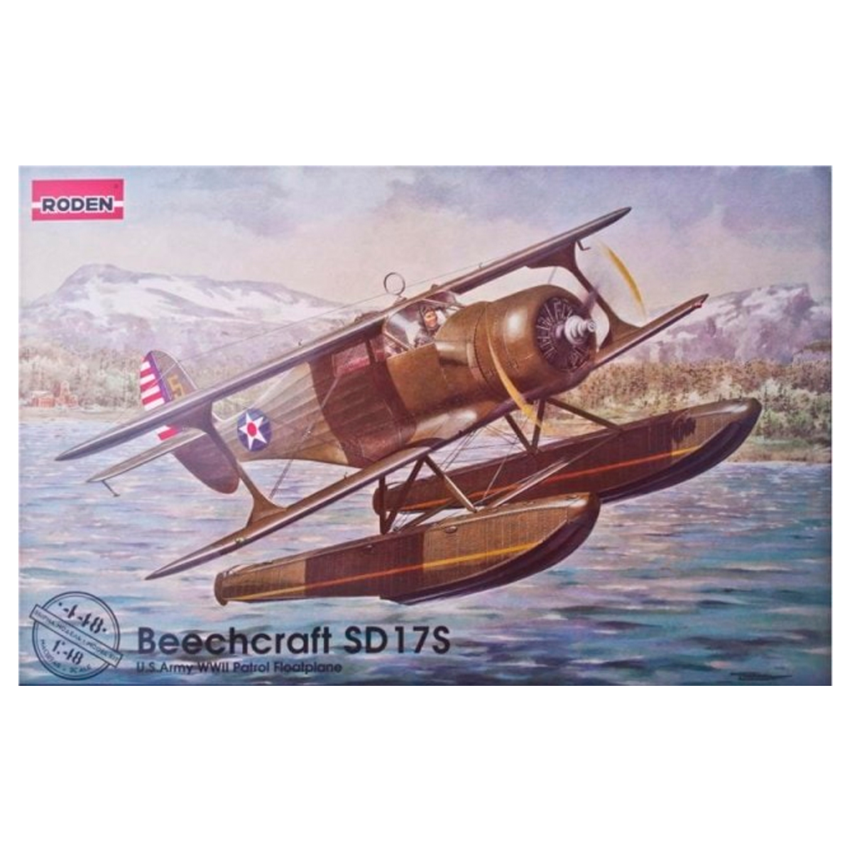 1/48 Beechcraft SD 17S U.S. Army WWII Patrol Floatplane