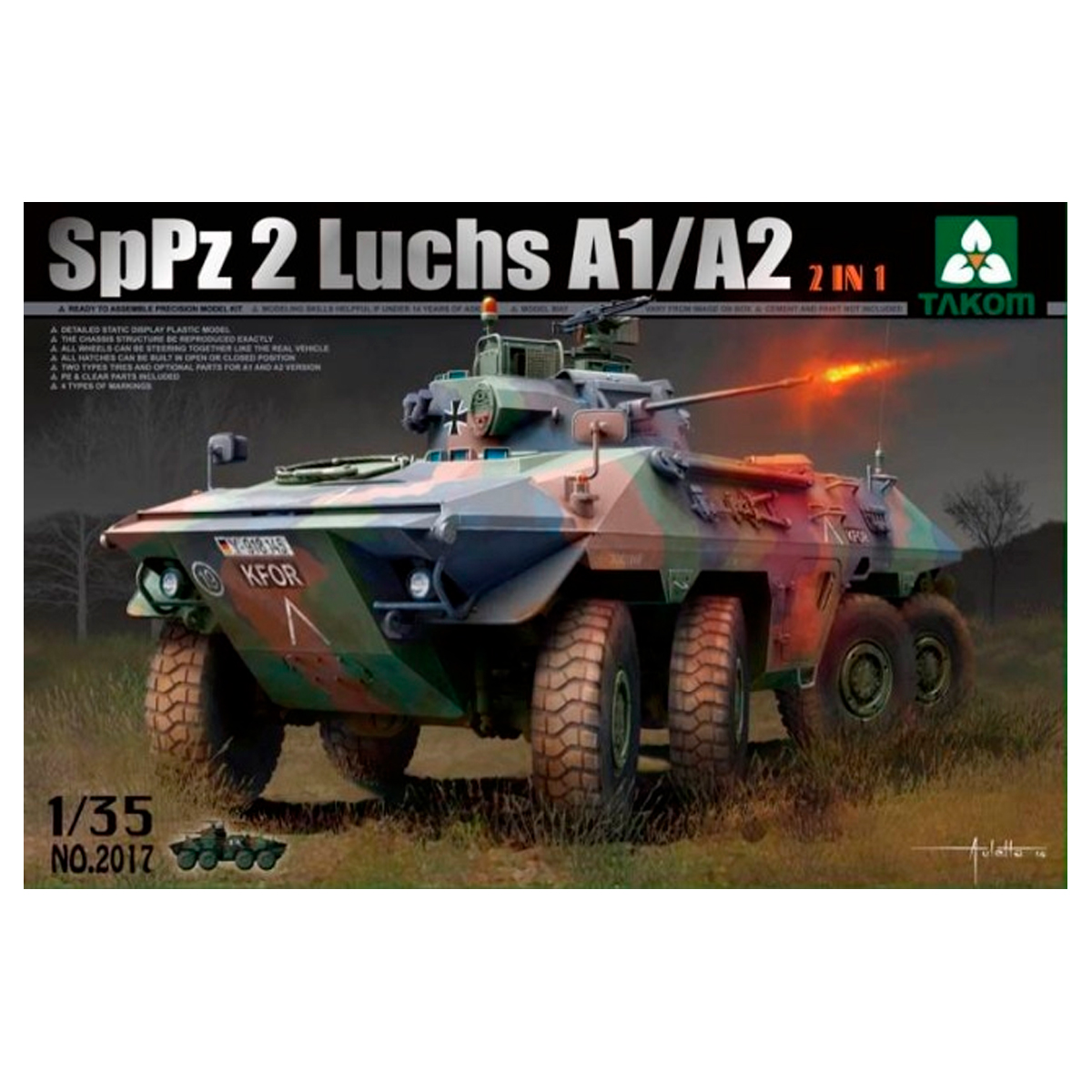 1/35 SpPz 2 Luchs A1/A2 (2 in 1)