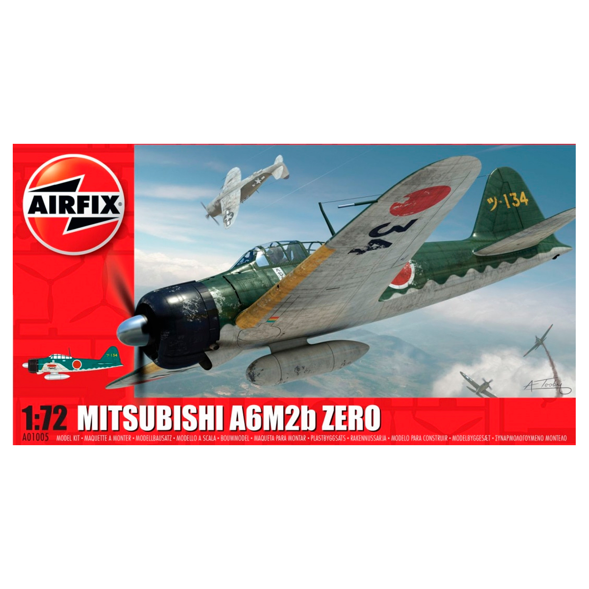 AIRFIX 1/72 Mitsubishi A6M2b Zero