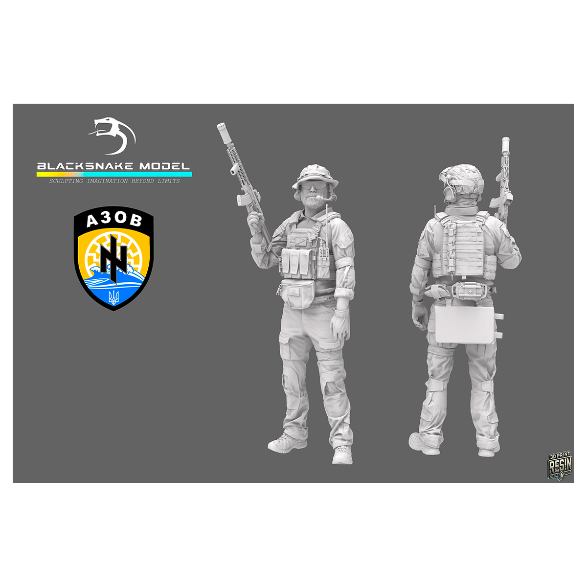 Ukrainian Special Force Soldier (02) 1/35