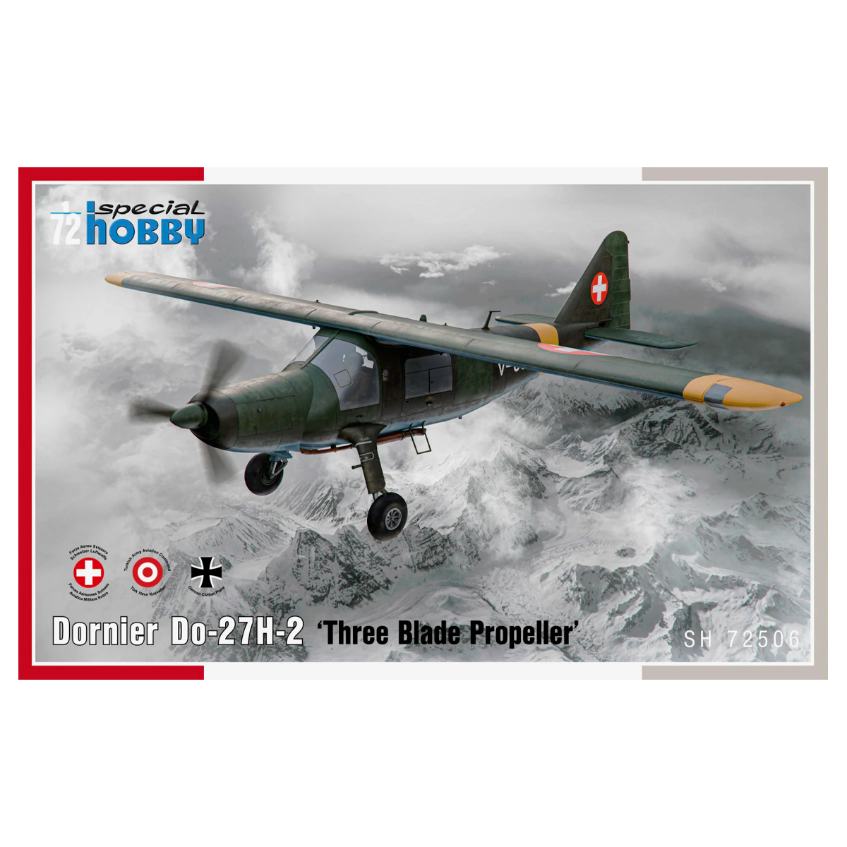 1/72 Dornier Do-27H-2 “Three Blade Propeller”