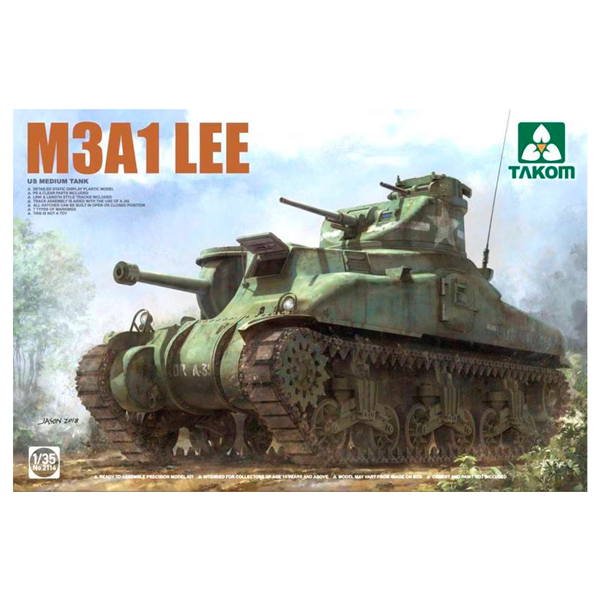 1/35 M3A1 Lee – US Medium Tank