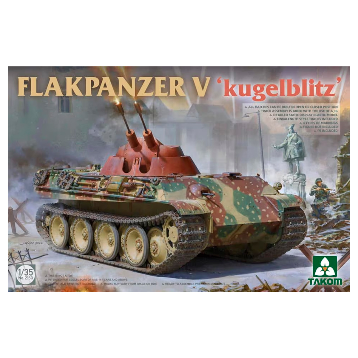 1/35 Flakpanzer V – Kugelblitz